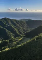 photo drone de la montagne pelée (Verrier)