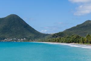 baie de la commune du Diamant en Martinique