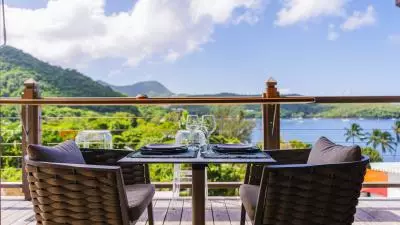 restaurant vue martinique