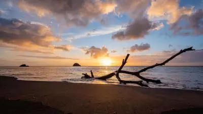 coucher soleil anse couleuvre
