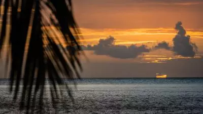 coucher de soleil martinique