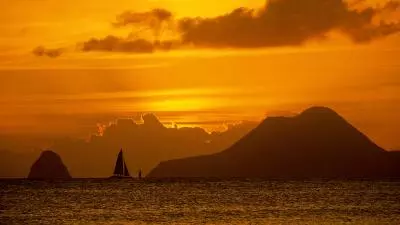 coucher de soleil martinique