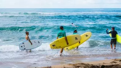 Cours de surf 