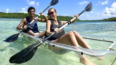 kayak transparent martinique