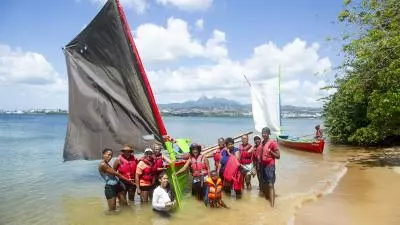 initiation yole martinique