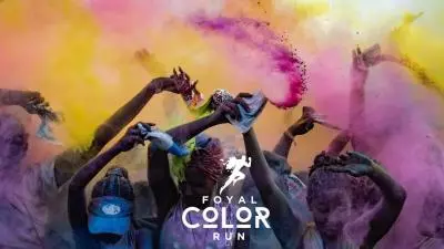 Foyal color run flyer