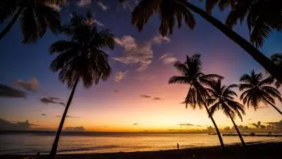 coucher de soleil martinique