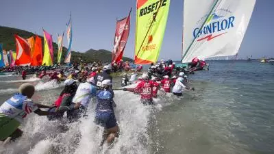 départ tour des yoles
