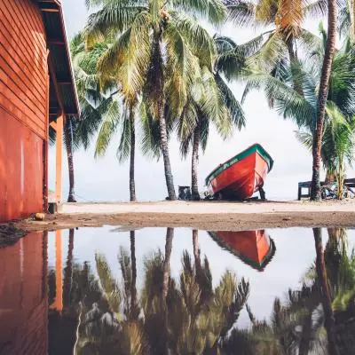 visuel barque plage