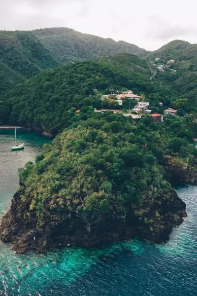 photo de la Anse Dufour et Noire en Martinique 