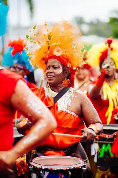 photo du carnaval martiniquais 