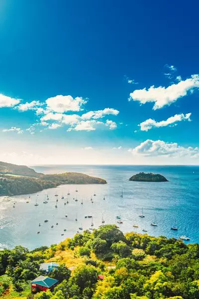 Image de la cote de la Martinique