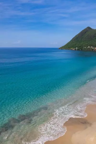 Plage du Diamant en Martinique