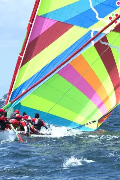 photo tour des yoles en Martinique