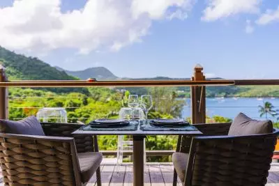 restaurant vue martinique