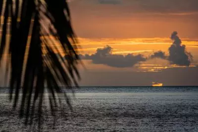 coucher de soleil martinique