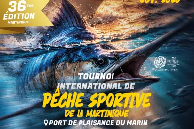 Flyer tournoi international de pêche du Marin