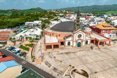 Vue aérienne de l'église du François