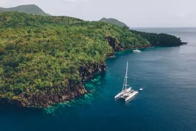Martinique catamaran