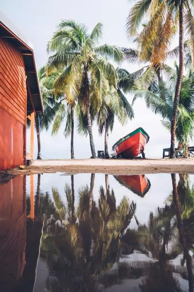 visuel barque plage