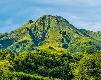 Montagne Pelée en Martinique