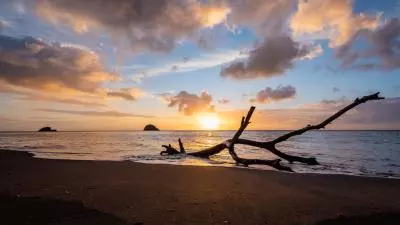 coucher soleil anse couleuvre
