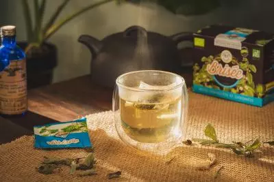 mise en scene infusion Brisee Herboristerie