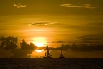 coucher de soleil martinique