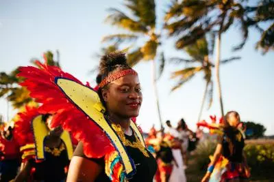 photo du lundi gras pendant le Carnaval 2023