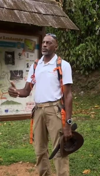 Portrait président randonnée Martinique